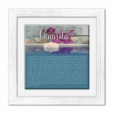 Quadro mattonella Ceramica Modern 29x29 cm con significato del nome Annarita