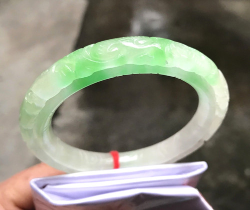 Bracciale giadeite verde - bracciale,