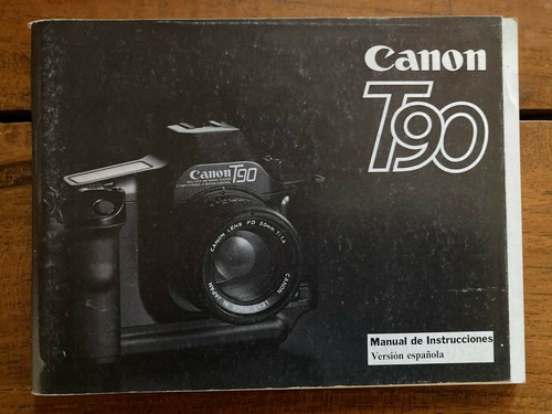Canon t90 libretto - t90,