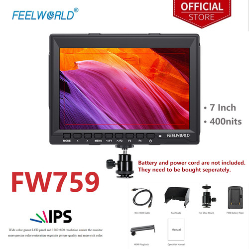 Feelworld fw759 pollici - 7,