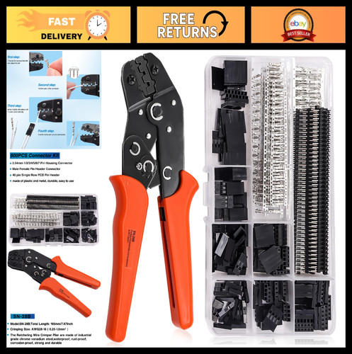 600pcs dupont connector kit - 600pcs,