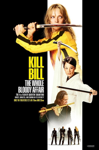 Locandina film kill bill the - film,