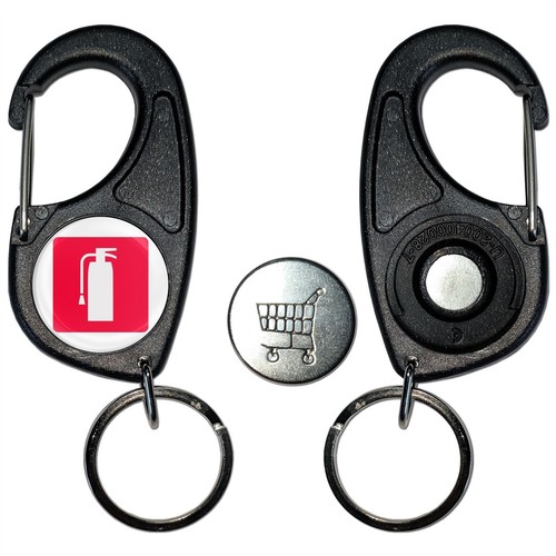 Fire extinguisher carabiner - extinguisher,