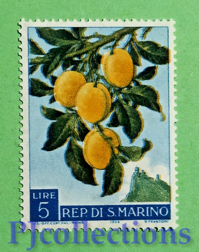 6467 san marino 1958 frutta - 6467-,