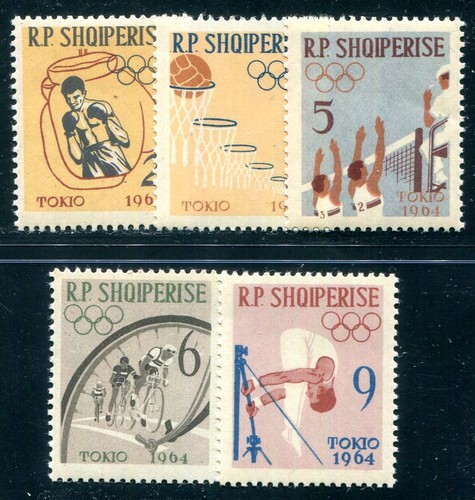 Albania 1963 747 - 747-751a, **