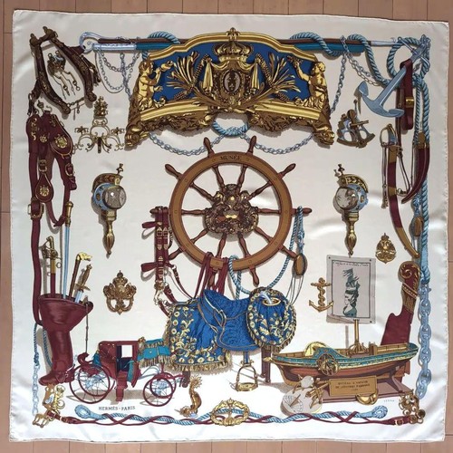 Hermes carre musée marine - hermes,