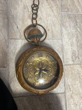 antico rame Orologio Da Parete