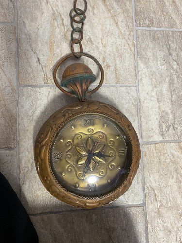 Antico rame orologio parete - da,