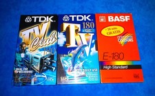 TDK TV & BASF HS 180 VHS