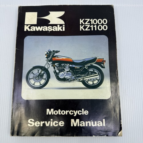 Kawasaki kz1000 kz1100 manuale - kawasaki,