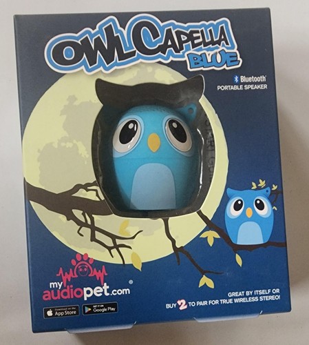 Owl capella blue - audio, pet