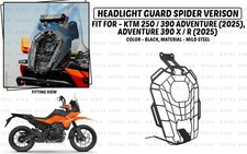 Protezione faro ragno nero