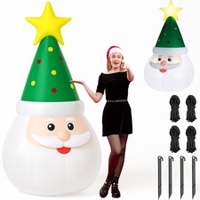 Gonfiabile di Babbo Natale XXL