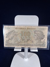 1966 italy 500 lira banknote - italy,