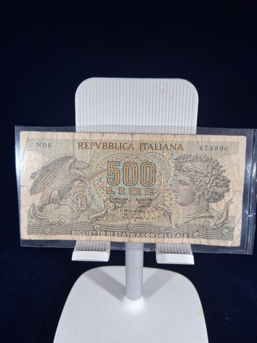 1966 italy 500 lira banknote - lira,