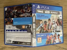 The Sims 4 + Star Wars Bundle Pal Ita PlayStation 4 Ps4  Come Nuovo