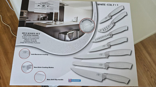 Set 7 coltelli piu - set,