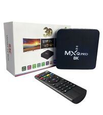 Smart TV Box Android WiFi 5G Mxq Pro 8K Quad Core Full HD Internet tv 32 GB Rom