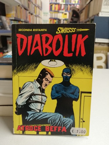 Diabolik seconda ristampa - diabolik,
