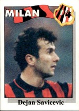 figurina calciatori calcio Euroflash  1995 Milan - # 193 Savicevic