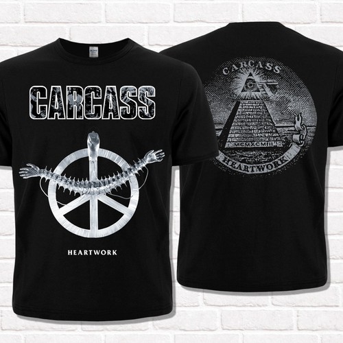 Carcass heartwork t - carcass, "heartwork"