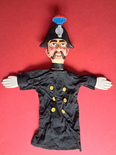 Burattino mano carabiniere - burattino,