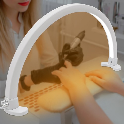 Luce led mezzaluna bianca - bianca, con