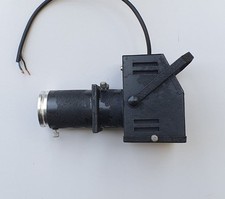 FARO CON LENTE OCCHIO DI BUE PROIETTORE LUCE DIAPOSITIVE INGRANDIMENTO REGOLABIL