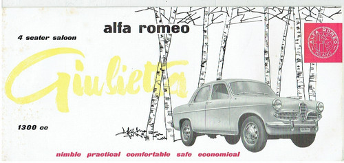Alfa romeo giulietta tipo - alfa,