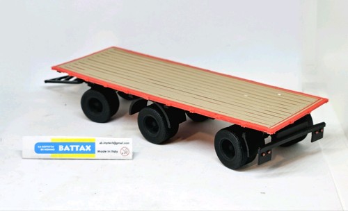 Rimorchio a 3 assi - 1/43,
