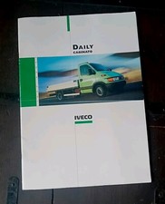 IVECO DAILY TELAIO CABINATO CHASSIS CAB TRUCK OLDTIMER BROCHURE 1999