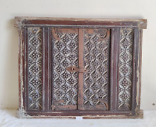 19c Antico Floreale Inciso Arte Palissandro Architettonica Finestrino Rarest Old