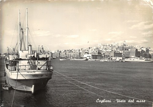 5974 cagliari vista dal - cagliari,