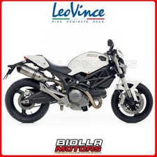 scarichi leovince ducati monster 696 2009- lv one evo inox/carbonio 8281e