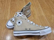Scarpe da ginnastica Converse donna Chuck Taylor All Star Lift Platform Hi beige. UK 5.5 