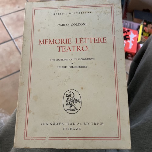 Memorie lettere teatro - , c