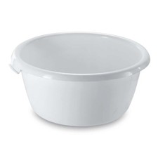 Tinozza Tonda Slip Bianca per Alimenti Ø 32 - 50 cm Giganplast | Vasca