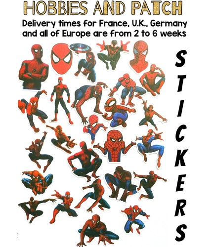 Stickers adesivi spiderman - adesivi,