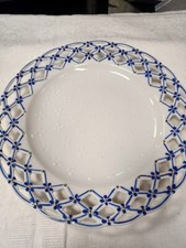 Hervit piatto tondo porcellana traforato 33 cm