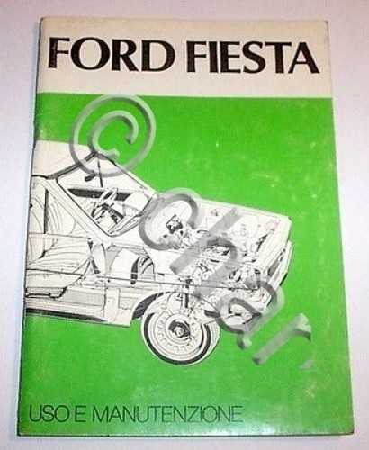 Libretto uso manutenzione ford - uso,