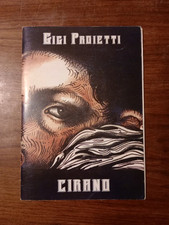 Gigi Proietti Cirano Rarità Teatro 1985 Programma Di Sala Fotografie Attori Firm