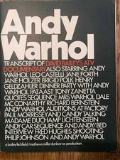 Andy Warhol: Trascrizione del documentario ATV di David Bailey