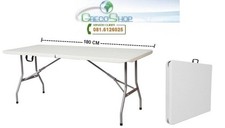 Tavolo Tavola Pieghevole Val.Plastica Picnic Giardino Campeggio Fiere Sagre Pub