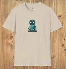 T-shirt Robot DJ, regalo geek
