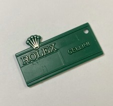 Rolex green tag hangtag - green,