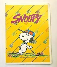 SNOOPY QUADERNO DI STENOGRAFIA