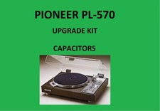 KIT riparazione giradischi PIONEER PL-570 - tutti i condensatori