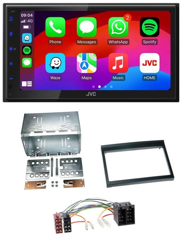 Jvc bluetooth 2din mp3 dab - jvc, usb