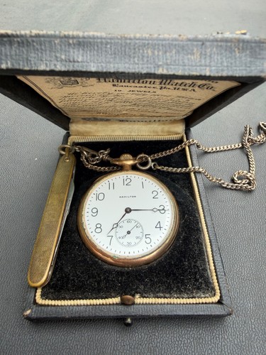 Orologio tasca hamilton - da,