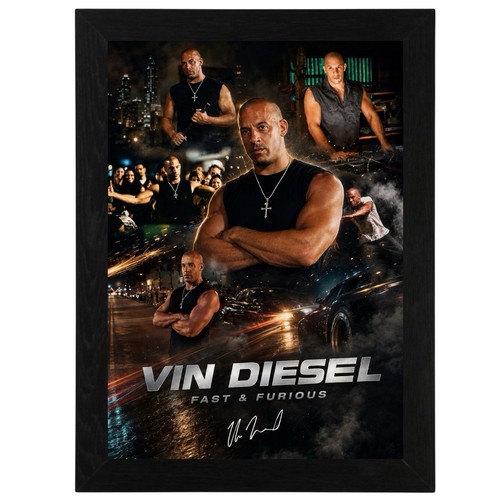 Vin diesel signed - vin, autograph